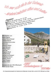 Sa 10.00–13.00 h, 13.30–18.00 h
 
 ab 16.30 h Lesung mit Texten von Lisa Peil, Catharina Szonn, Stefan Thürck &amp; Performance von Heksen Klexx
 
 So 10.00–13.00 h, 13.30–16.00 h


 Ein Kooperationsprojekt des Fachbereichs Grafik und druckgrafische Techniken und der Hochschule für Gestaltung Offenbach a. M.