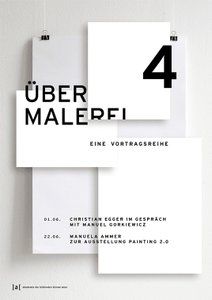 Im Rahmen der Vortragsreihe
 
  Über Malerei
 
 organisiert vom Fachbereich Abstrakte Malerei.