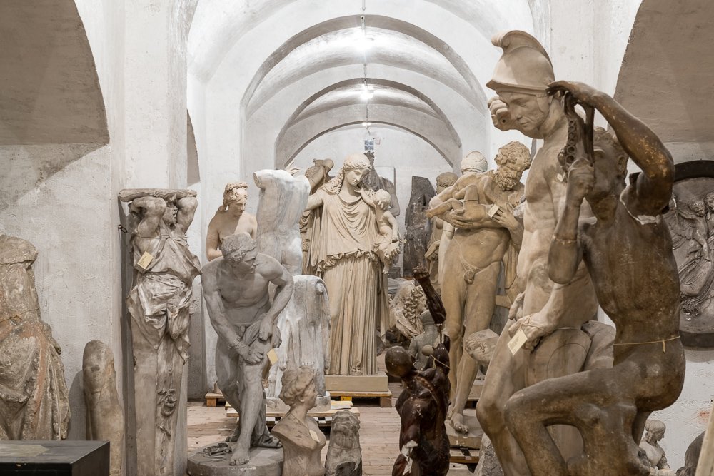 Die Glyptothek der Akademie der bildenden Künste Wien führt ein Leben im Verborgenen.